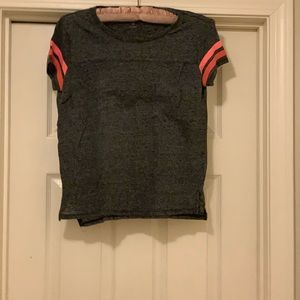 Girls gray Old Navy short sleeve T-shirt
